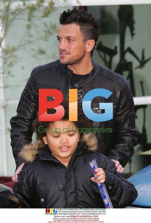 Peter Andre with Children