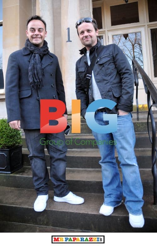 Ant and Dec Filming Britain's Got Talent