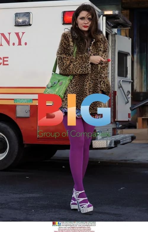Mischa Barton on Law and Order: SVU Set