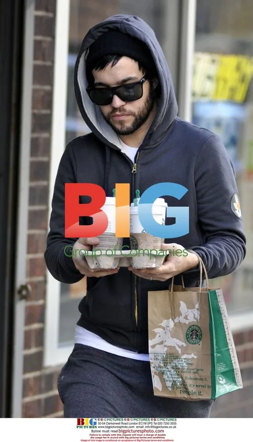 Pete Wentz Grabs Coffee in NYC