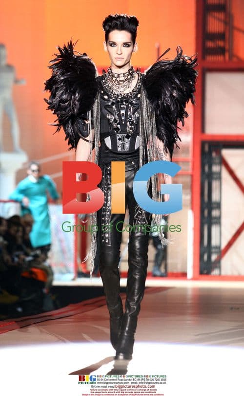 Bill Kaulitz at DSQUARED Catwalk