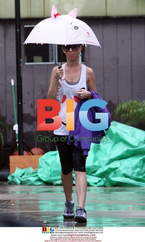 Katy Perry Leaves Gym in Hollywood