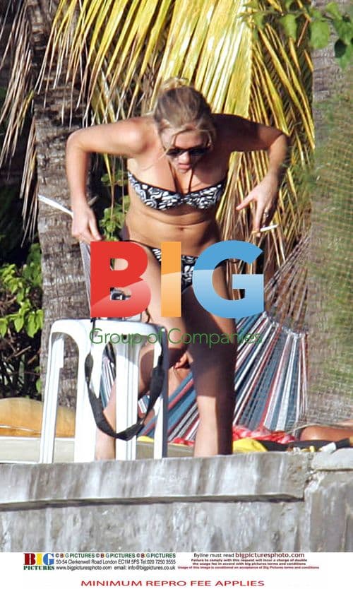 Chelsy Davy in Mauritius