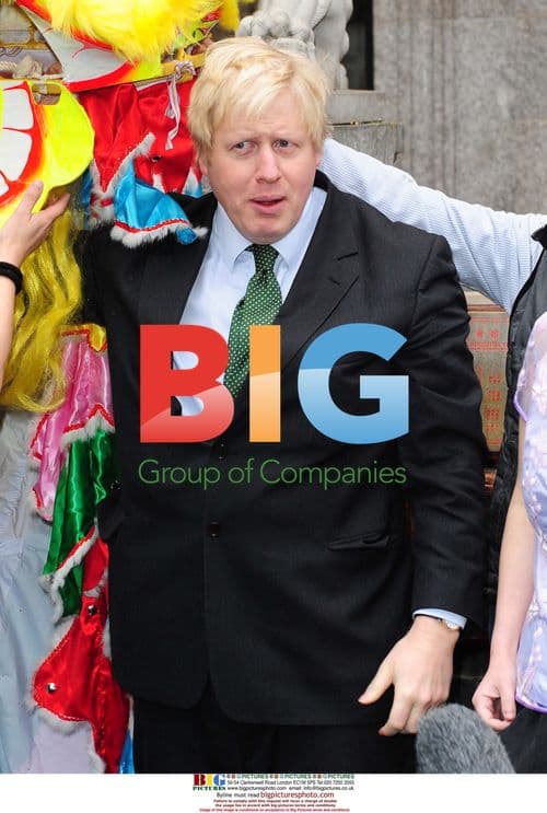 Boris Johnson in London's Chinatown