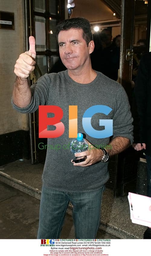 Simon Cowell at Britain's Got Talent auditions