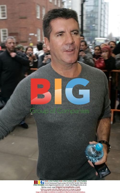 Simon Cowell Arrives for BGT Auditions