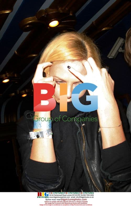 Charlize Theron at Radiohead Concert