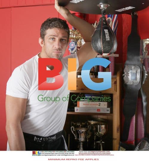 Alex Reid Training in Gym