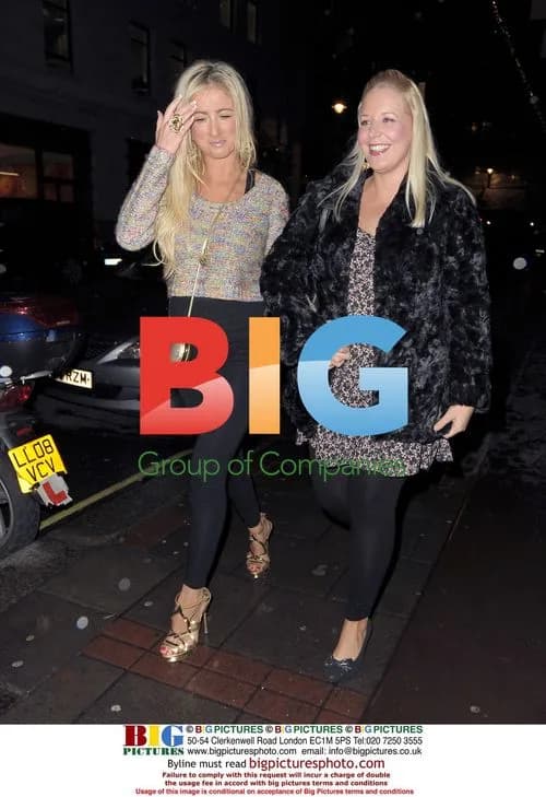 Chantelle Houghton out with friends