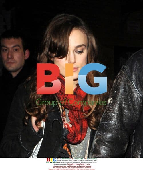 Keira Knightley and Rupert Friend in London