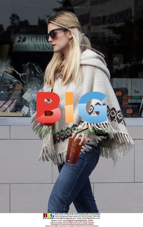 Drew Barrymore and Justin Long at The Oaks Gourmet Market