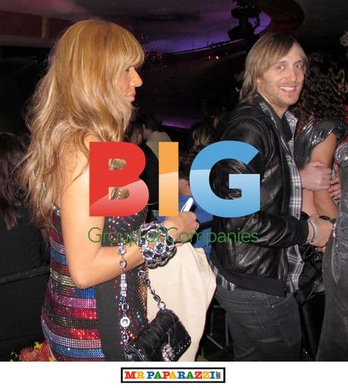 Kathy and David Guetta at Data Awards