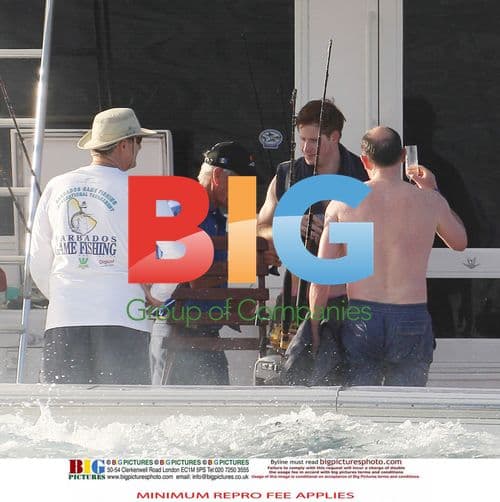 Prince Harry Fishing in Caribbean
