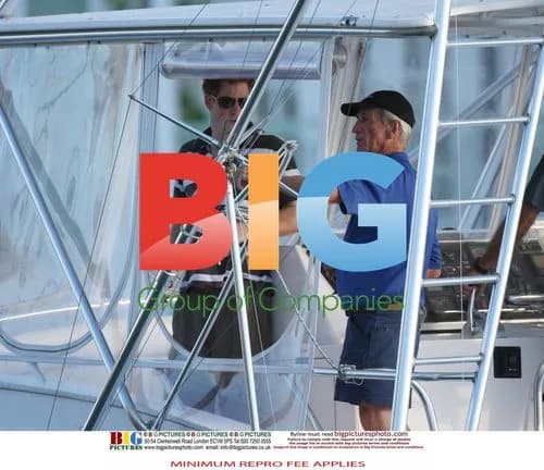 Prince Harry Fishing in Caribbean