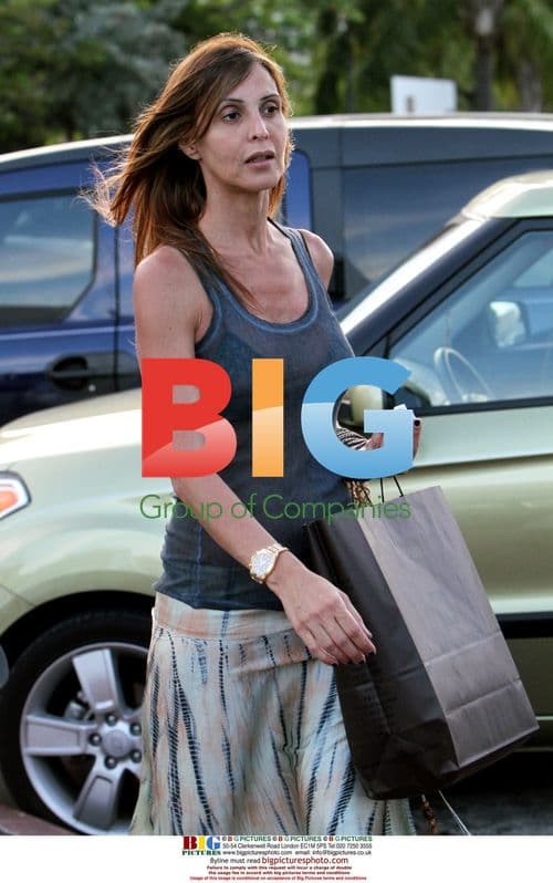 Former footballer Paolo Maldini with family in Miami