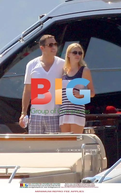 David Walliams and Lara Stone's Romantic Beach Break