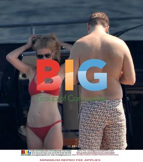 David Walliams and Lara Stone on Romantic Break in France