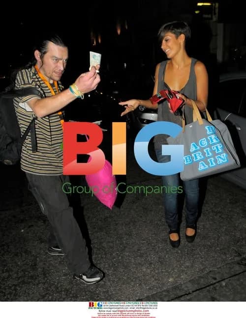 Frankie Sandford from The Saturdays in London