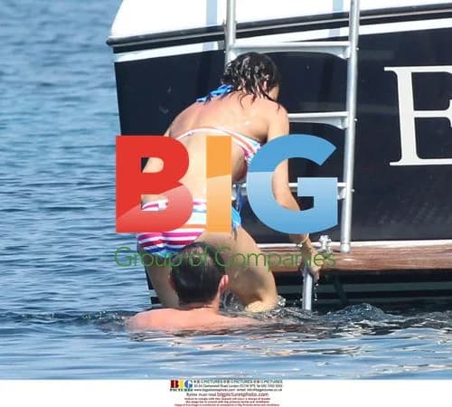 Frank Lampard and Christine Bleakley in Italy