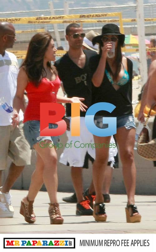 Ashley Cole Spotted at Beach Party