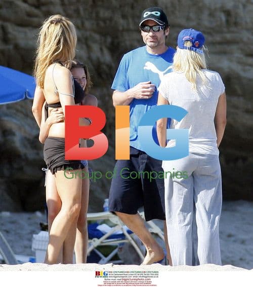 David Duchovny and Tea Leoni's 4th of July in Malibu