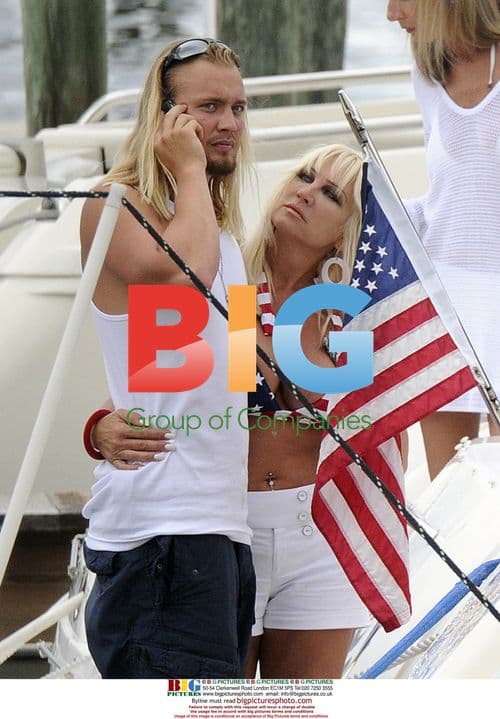 Linda Hogan and Boyfriend on Yacht
