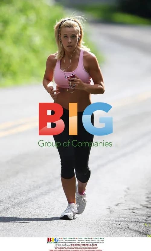 Kate Gosselin Jogging in Wernersville