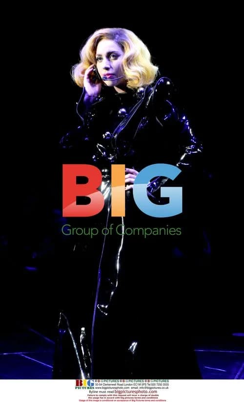 Lady Gaga Performs on Stage