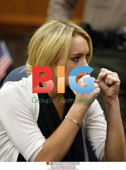 Lindsay Lohan in Court Probation Hearing