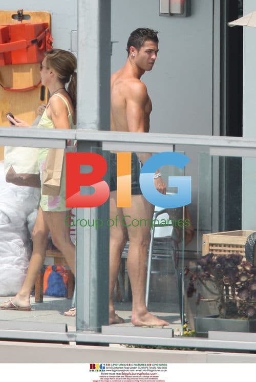 Cristiano Ronaldo at New York Hotel