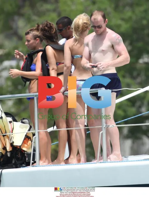 Wayne and Coleen Rooney on Barbados Holiday