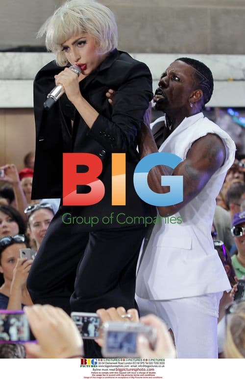 Lady Gaga Performing on 'The Today Show'