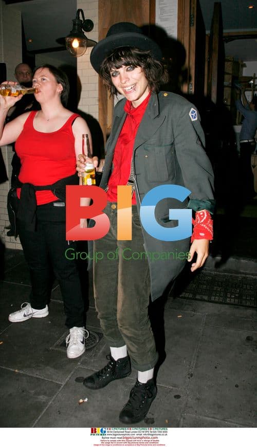 Shabby Enjoys London Night Out