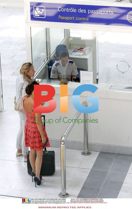 Victoria Beckham Departs Nice Airport