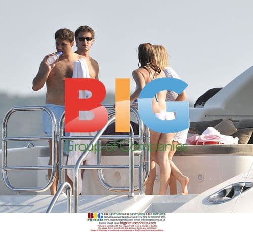 Princess Beatrice and Dave Clarke on Yacht