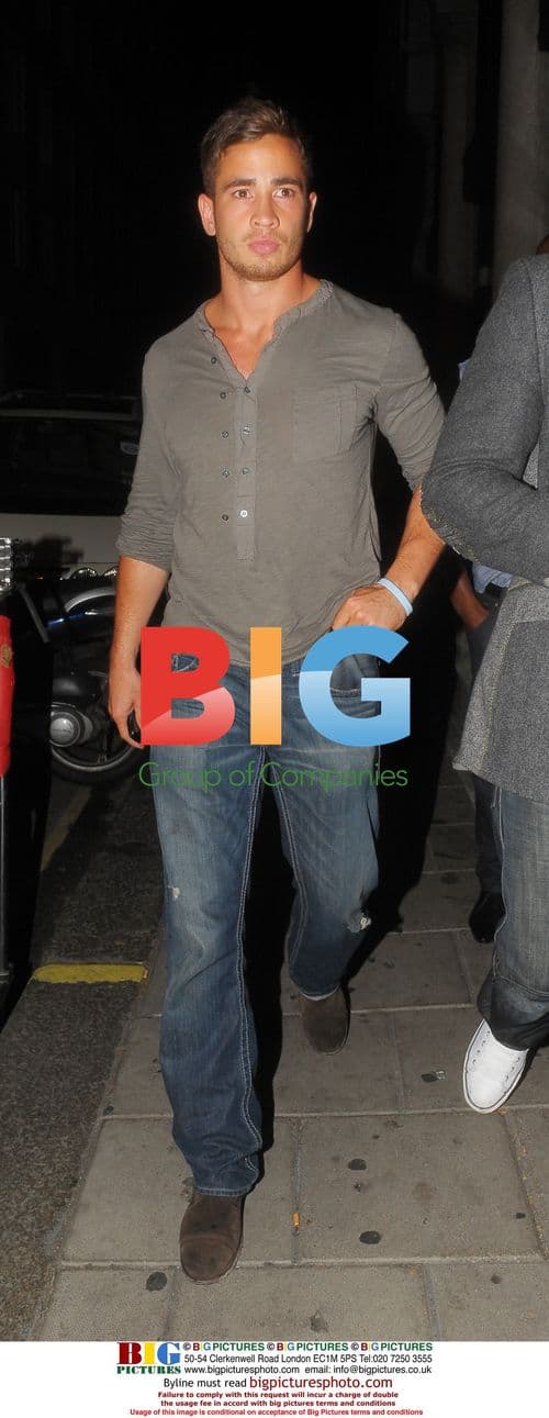 Danny Cipriani Leaving Chinawhites in London