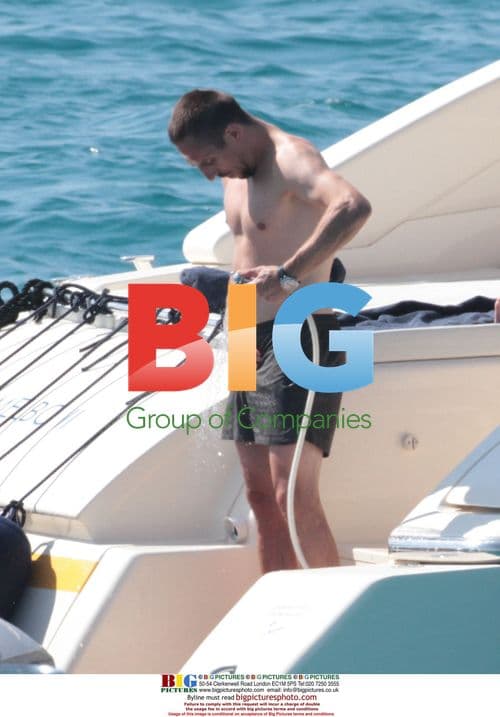 Franck Ribery\'s Family Vacation in Spain