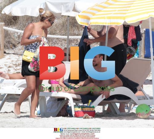 Franck Ribery Enjoys Break with Family