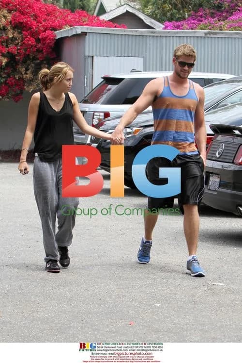 Miley Cyrus and Liam Hemsworth Gym Outing