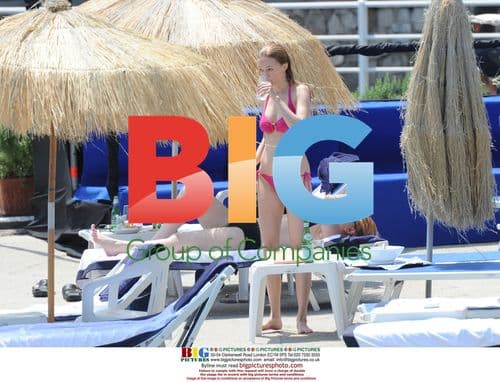 Heather Graham on Holiday in Italy