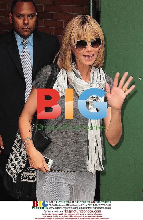 Heidi Klum at 'Good Morning America'