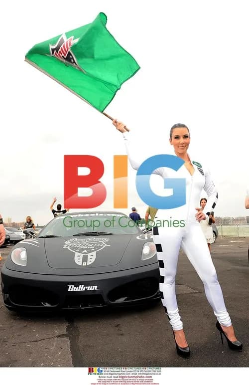 Kim Kardashian at 2010 AMP Energy Bullrun Rally