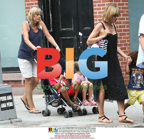 Heidi Klum with Hello Kitty Bag
