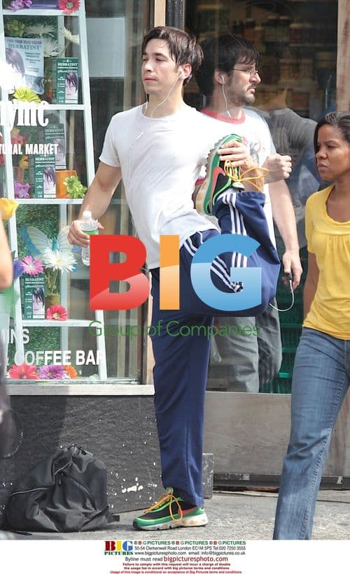 Justin Long Jogging in Soho, NYC