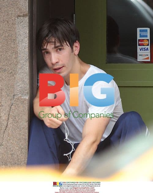 Justin Long Jogging in Soho