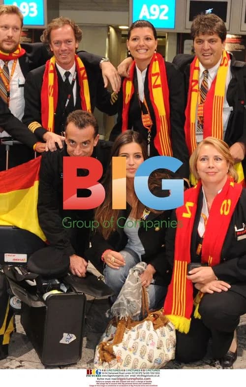 Spanish football team returns home after World Cup win