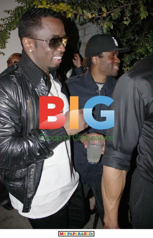 Diddy and Ray J Leaving Party