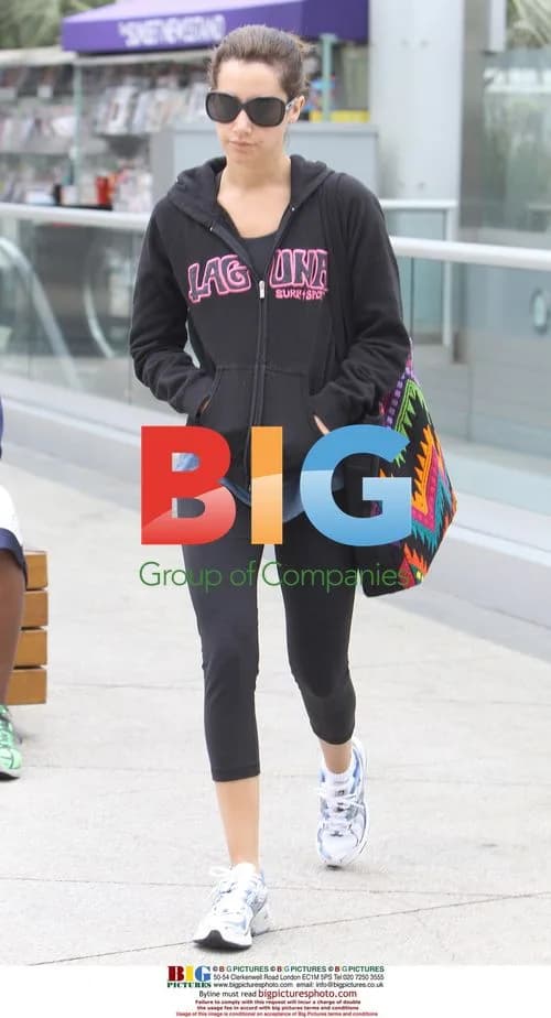 Ashley Tisdale Heads to Gym in LA