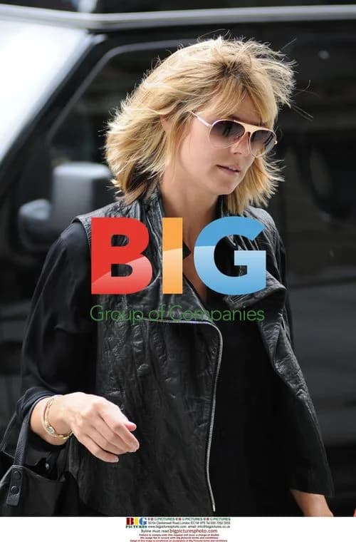 Heidi Klum with Kids in West Village