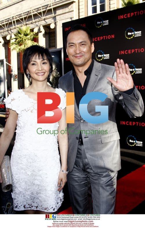Ken Watanabe and Kaho Minami at Inception Premiere